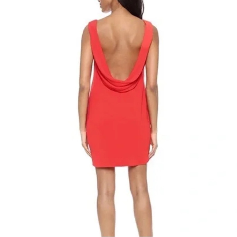 BCBG MAXAZRIA Ellie Cowl Back Dress